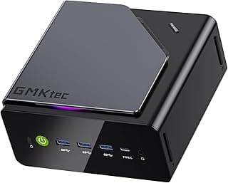 GMKtec K15 AI Mini PC Oculink Intel Ultra 5 125U Processor 16GB DDR5 1T SSD, Desktop Computer AI Boost, 3X M.2 2280 Storage Expansion, Dual NIC 2.5GbE, HDMI 2.1, USB4