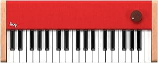 Loog digital piano - portable keyboard for beginners with musician grade sound, MIDI over USB-C rechargeable musical educational instrument