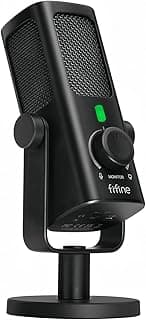 Save $15! FIFINE USB Podcast Microphone for Studio Recording