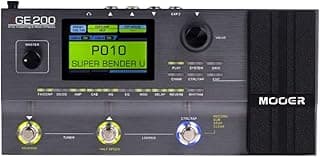 MOOER GE200 Guitar Amp Modelling Multi Effects Pedal