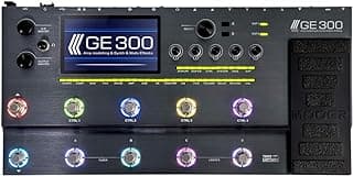MOOER GE300 Amp Modelling, Multi Effects, Guitar Synth Pedal, Flagship Multi Effects Instruments Processor for Guitar Recording,Stage Live show