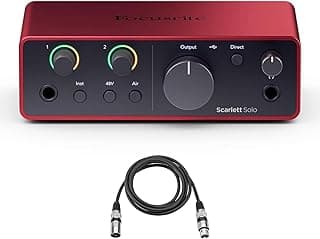 Shred for Less! Focusrite Scarlett Solo 4th Gen: $25 Off!