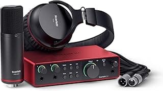 Focusrite Scarlett 2i2 Studio Bundle: Save $50!