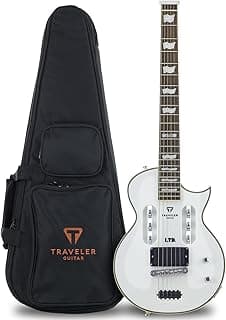 Traveler Guitar LTD EC-1 (Snow White) Electric Travel Guitar w/Gig Bag