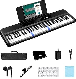 Rhymo Piano Keyboard: Save $21! Velocity-Sensitive & Bluetooth Enabled