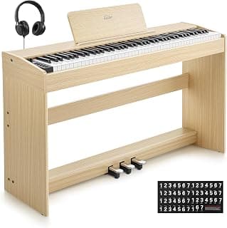 Save $20 on Eastar EUP-110 Digital Piano! 88-Key Weighted Keyboard for Beginners & Teens.