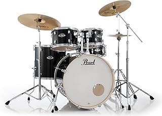 Pearl Export Drum Set - Jet Black at Unbeatable Price!