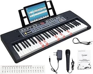 61-Key Electronic Keyboard Piano: Save $16 on Amazon!
