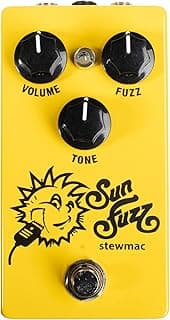 Sun Fuzz Pedal - Save $22! 60s-Inspired Fuzz at 20% Off!