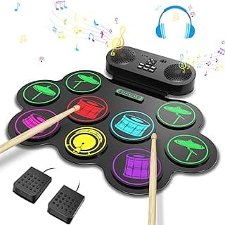 Electronic Drum Set: Save $9! Perfect for Kids & Adults