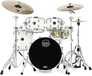 Mapex Saturn 4-Piece Drum Kit - Satin White | $1599 (New)