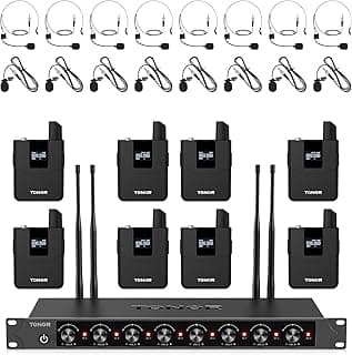 TONOR Wireless Mic System: Save $68! 20% Off!