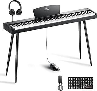 Eastar EUP-80 Digital Piano: Save $20! 88-Key Velocity-Sensitive Keyboard for Beginners