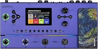 MOOER GE200 Pro Li Amp Modelling Guitar Multi Effects Pedal, Battery Powered, AI Preset & Stem Separation, MNRS Project, IR Loader, All in One Guitar Processor for Live Show and Studio Recording