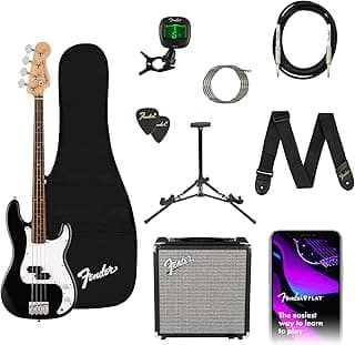 Fender Squier Precision Bass Guitar Pack - Save $50!