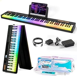 88-Key Foldable Piano for $10 Off!