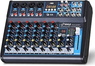 DJ Mixer Deal: Save $47 on Pyle 8 Channel Audio Mixer