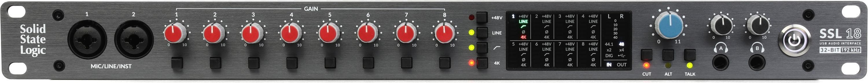 SSL 18 USB-C Audio Interface: $400 Off MSRP!