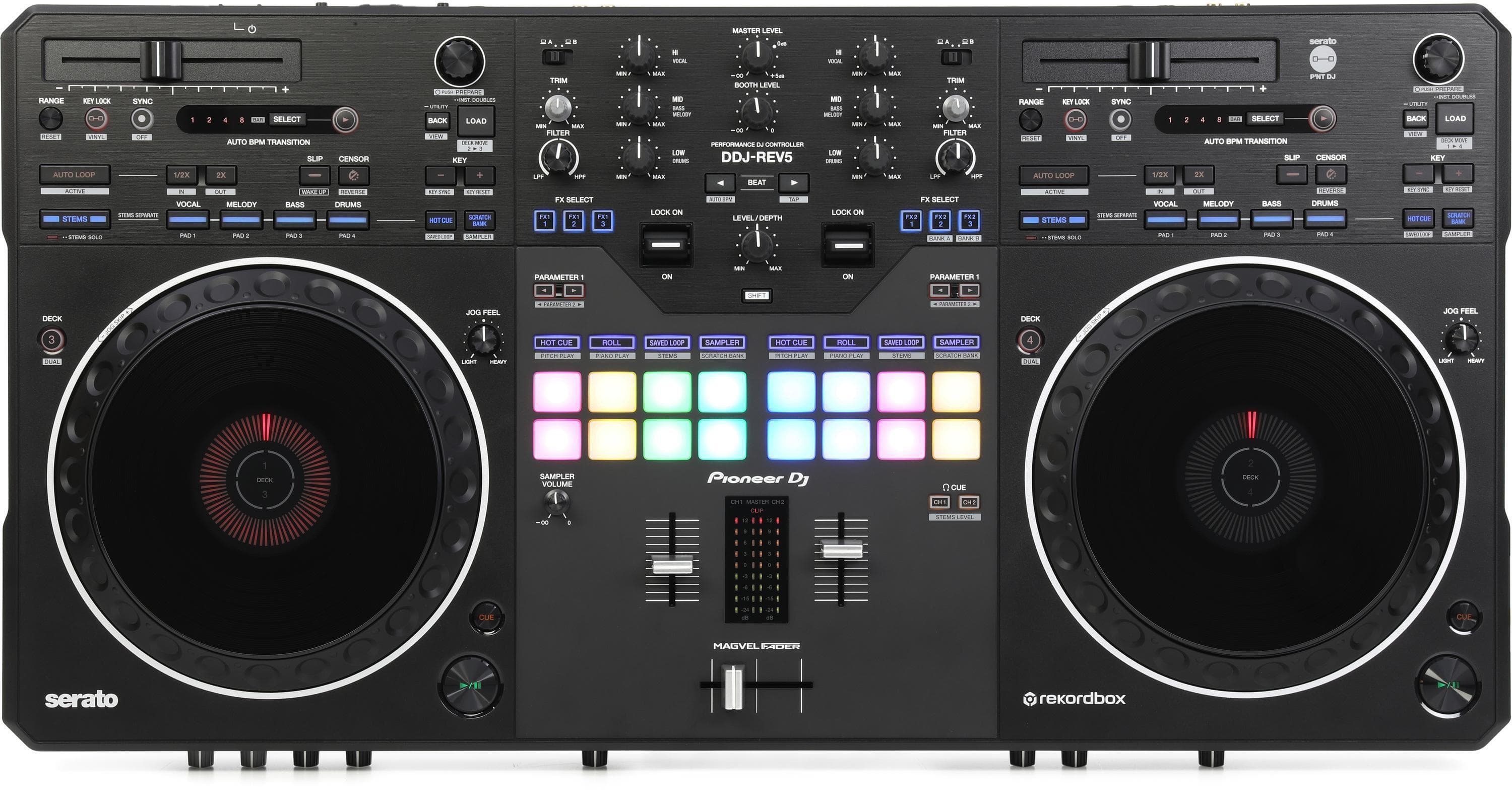 DDJ-REV5: $240 Off! Stem Separation at Its Finest