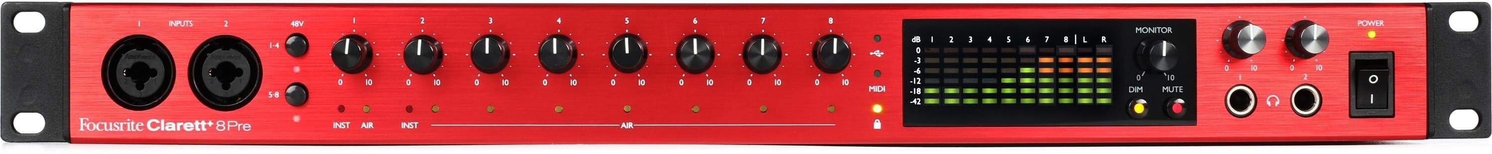 Clarett+ 8Pre USB-C Audio Interface - 45% Off!
