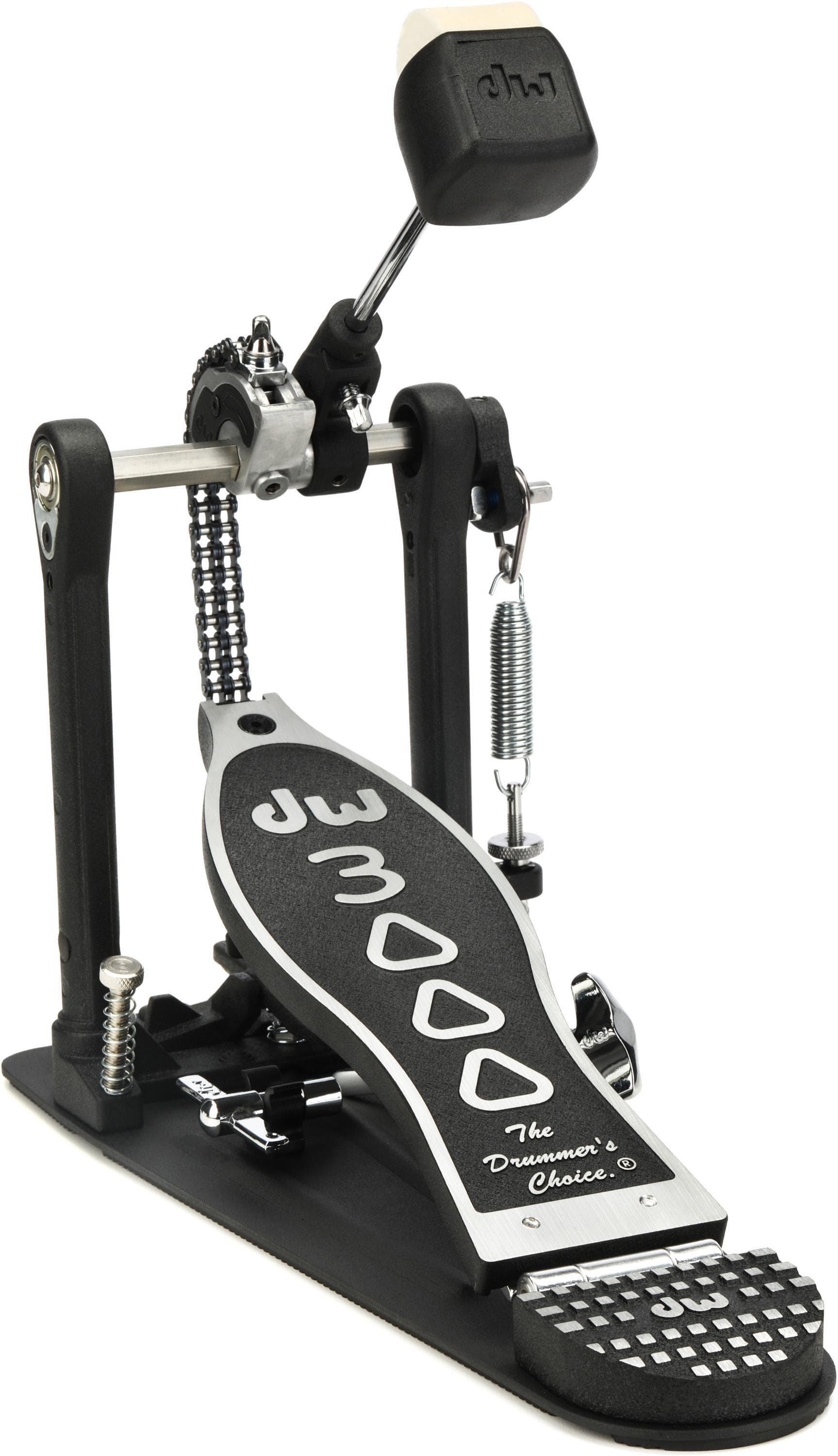 Direct Drive Single Bass Drum Pedal, Smooth & Responsive Single Kick Pedal with Adjustable Footboard, Stable Metal Frame — Save $74 vs Sweetwater
