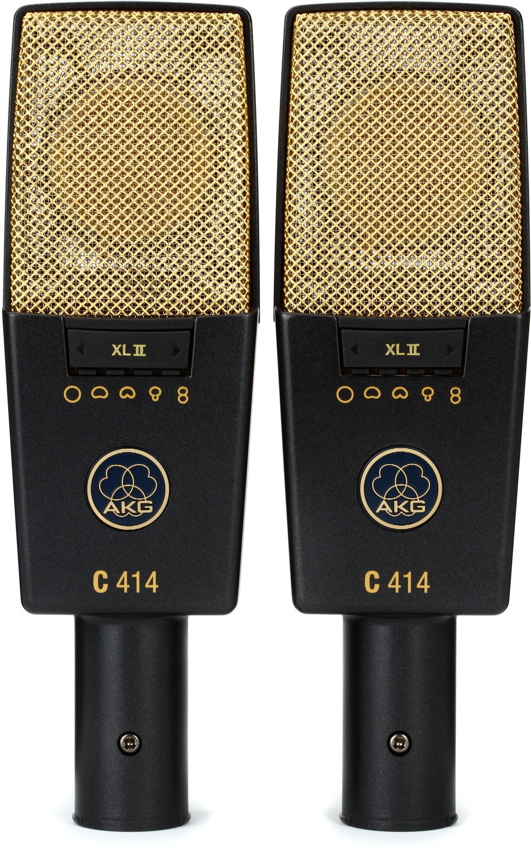 Save $1200 on Top-Shelf Mics - C414 XLII/ST Condenser Matched Pair