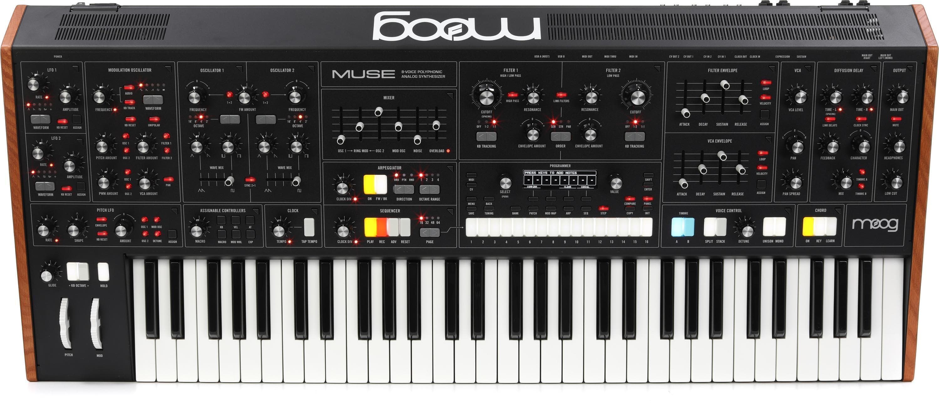 Muse Polyphonic Analog Synth - $3299 (Save $200!)