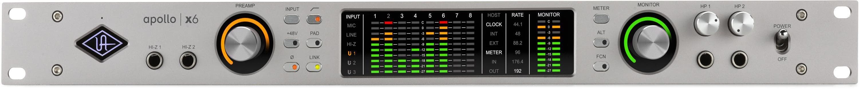 Apollo x6 Gen 2 Essentials+ Thunderbolt Audio Interface: $2299 (26% off MSRP!)