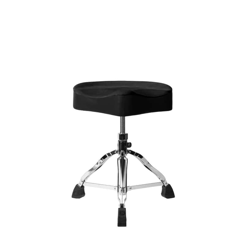 Gator Spindle Drum Throne Saddle Seat, Black
