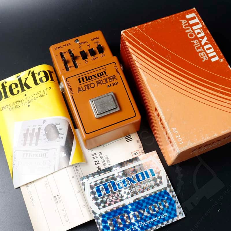 Maxon AF201 Auto Filter 1970s - Orange