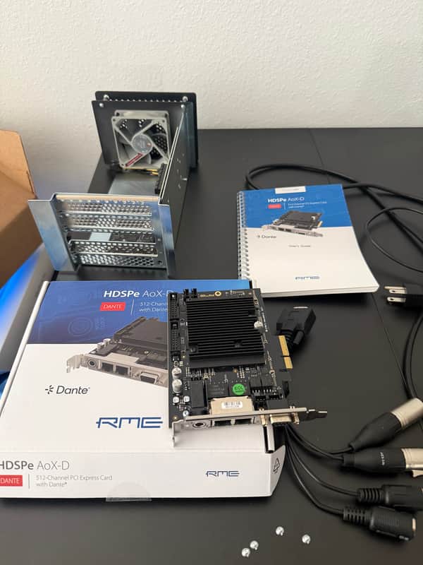 RME HDSPe AoX-D: $1700 - Save $0 on Industry-Leading PCIe Card!
