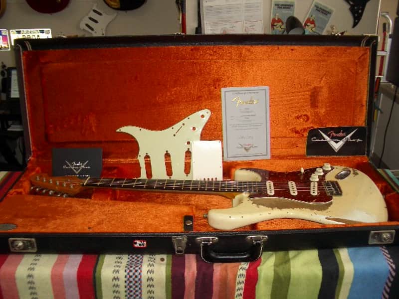 Rare Fender '61 Strat Relic Masterbuilt - $10,000