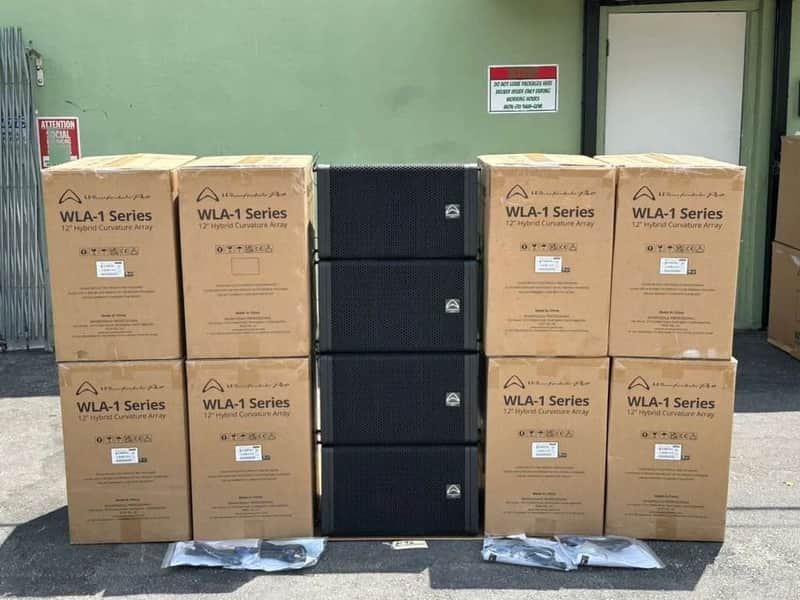 LINE ARRAY STEAL! Save $3195 on Wharfedale Pro WLA-112-BL