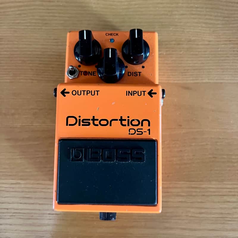 Keeley Boss DS-1 Distortion with Ultra and Seeing Eye Mods 2010s - Orange