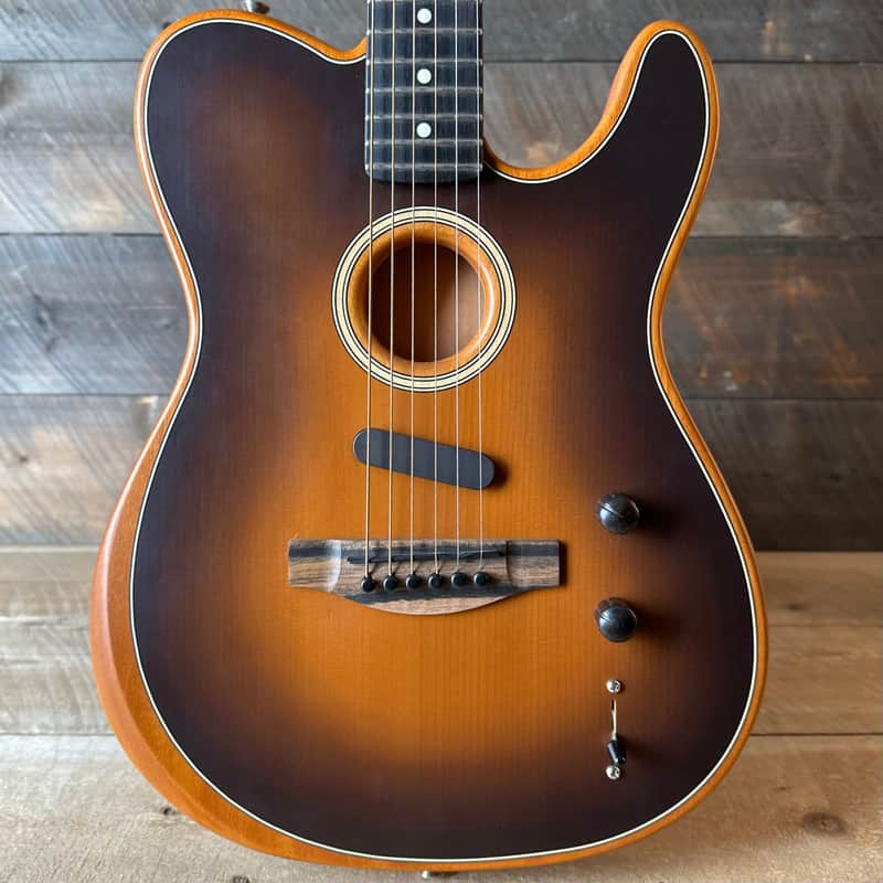 Sunburst Fender American Acoustasonic Telecaster - $1000 (Reg $2500+)