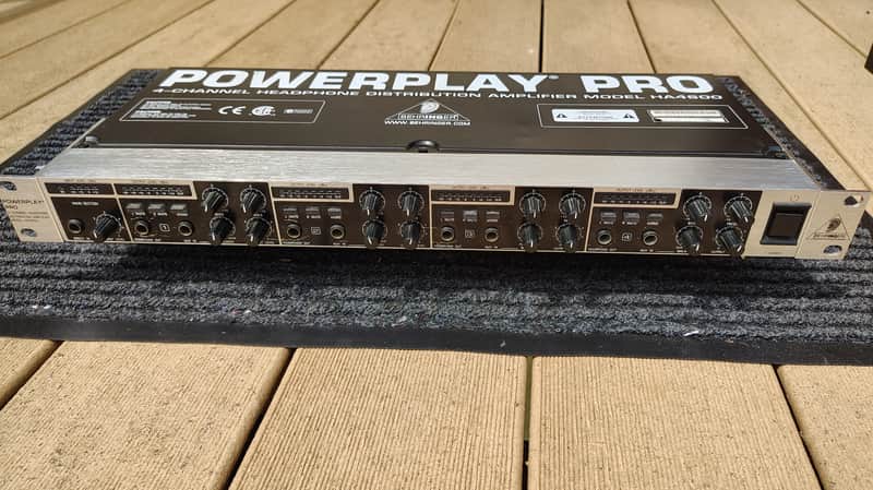Behringer Powerplay Pro HA4600: Save $100-$200! Used 4-Ch Headphone Amp
