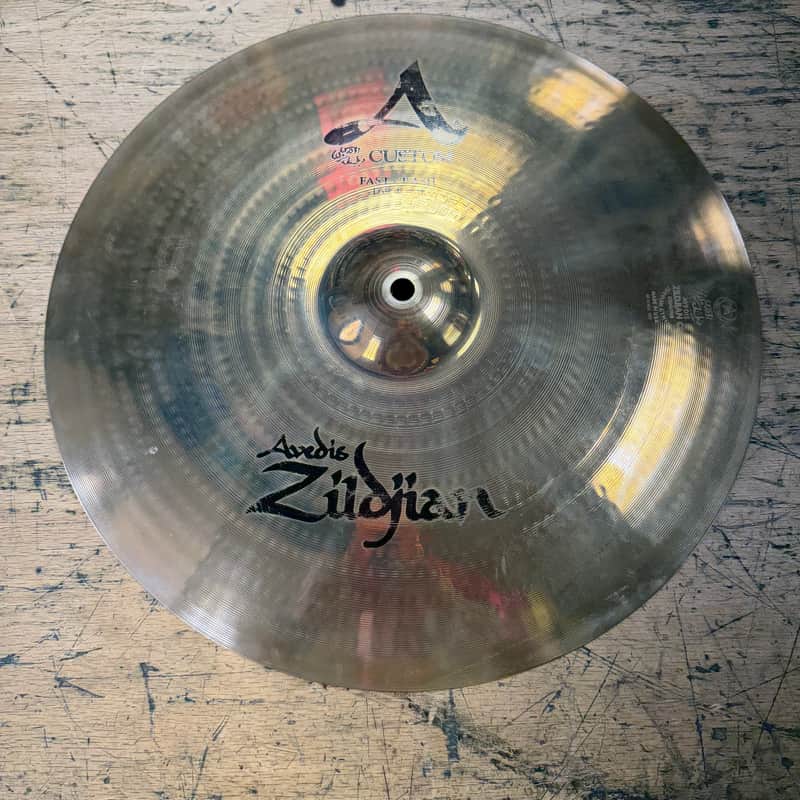 Used Zildjian A Custom 16" Fast Crash Cymbal 972 grams