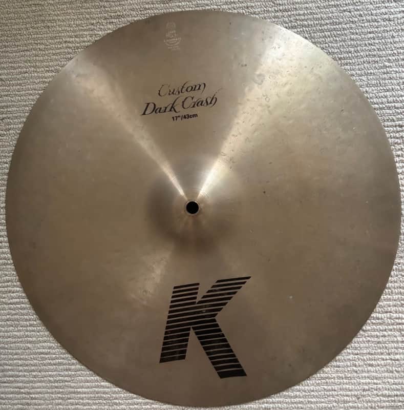 1995 Zildjian K Custom Dark Crash: $225 - Save $5!