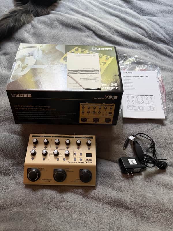 Boss VE-8 Acoustic Singer Pedal - $325 (was $525)!