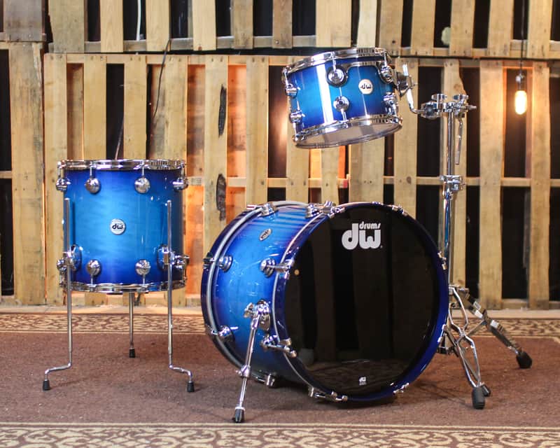 DW Collector's Maple SSC Regal to Royal Blue Burst - $4369!