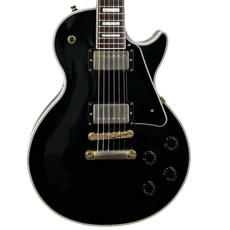 2012 FGN Fujigen Les Paul Custom J-Standard Ebony - $1190!