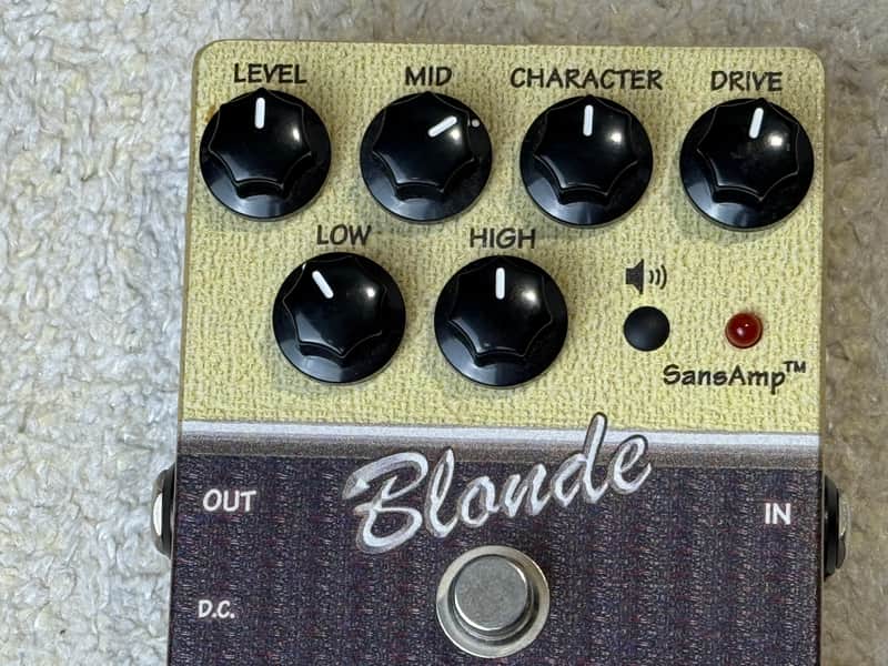 Blonde Beauty at a Bargain: SansAmp Character Series for $125
