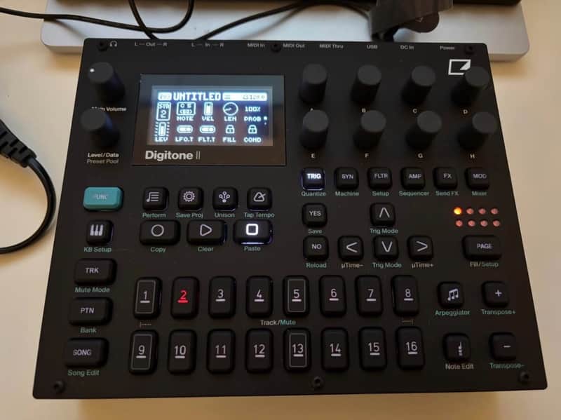 Elektron Digitone II 16-Voice Synth for $835 - Save $0!