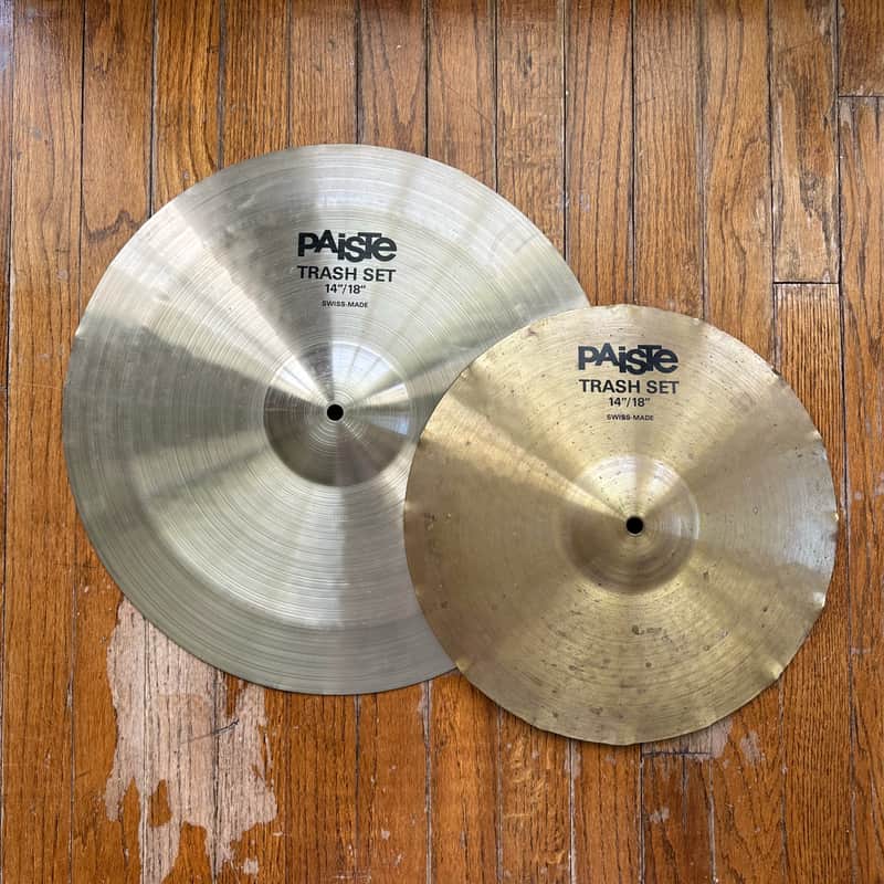 Paiste Noiseworks TRASH SET Cymbal (14' & 18') - $145