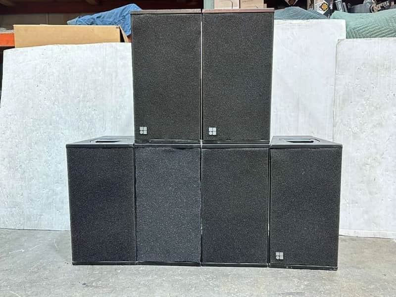 LINE ARRAY STEAL! Save $0 on D&B Audiotechnik Q7 (LOT OF 6)