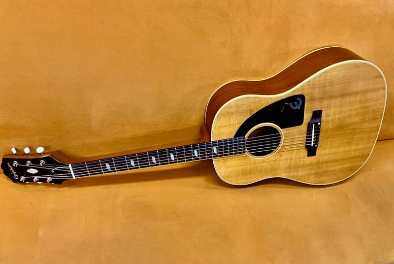 1962 Epiphone FT79N Texan Natural USA - Rare Find at $11,879!