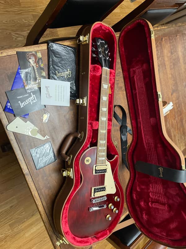 Gibson Les Paul Traditional Pro V Satin Mahogany Top $1900 (was $2200!)