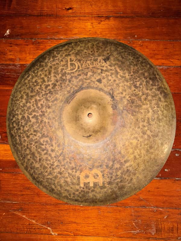 Meinl Byzance Crash Cymbal: Un-Lathed Rarity