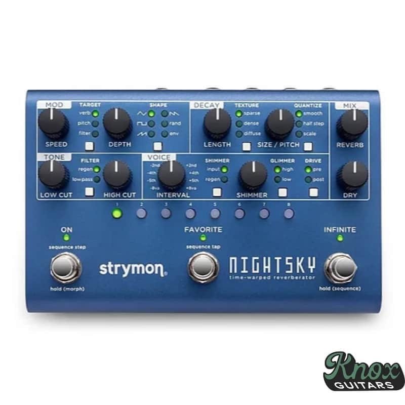Strymon NightSky Time-Warped Reverberator for $270! Save $79.50