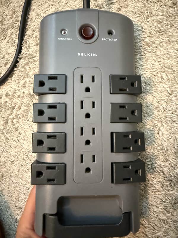 Grey Belkin Surge Protector for $20 - 0% Off MSRP!